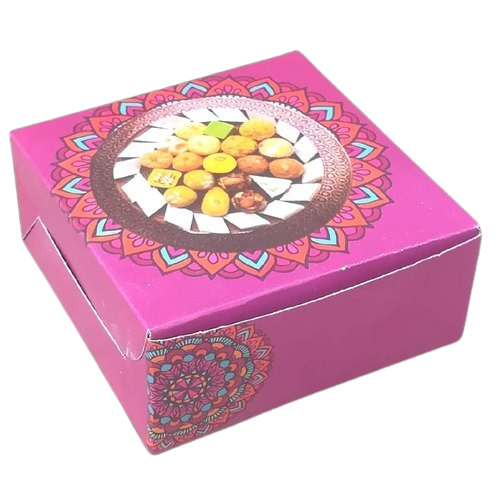 Printed Sweet Packaging Box - Material: Paper