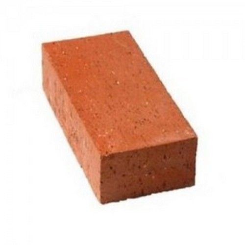 Rectangle 10 Mm Thickness 9 X 4 Inches Rectangular Solid Red Clay Bricks 