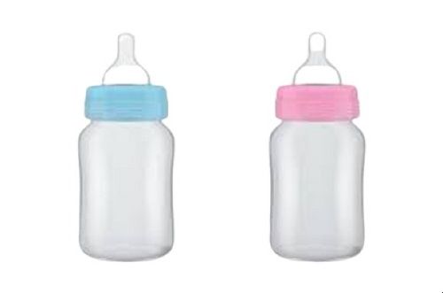 Plain Transparent Plastic Bottles For Baby Feeding Uses