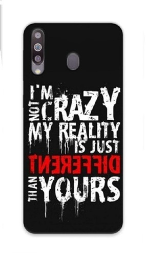 Durable And Eco Friendly Word Printed Silicon Protection Mobile Cover - ABS Plastic, Lightweight & Flexible, Black and White Bar Design | High Quality Digital Print with Vibrant Colors