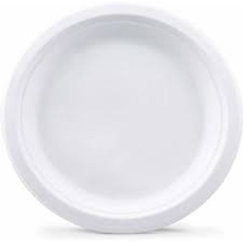Lightweight Round Disposable Plastic Plate