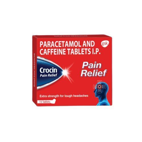 Crocin Pain Relief ,15 Tables In 1 Strip