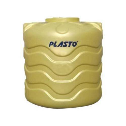 Yellow Long Lasting High Quality Plastic Plasto Water Tank