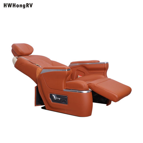 Highly Comfortable Luxury Leather Back Seat For Car Uses Wholesale New Design Factory Car Conversion Adjustment Luxury Van Seat Interior Accessories Passenger Seat