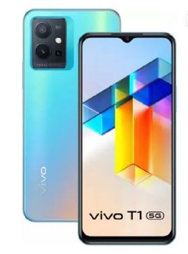 6.58 Inches Display Vivo T1 Mobile Phone With Qualcomm Snapdragon 695 Processor, 6 RAM, 128 ROM 5G