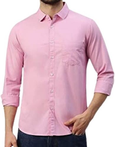 Men Formal Wear Plain Breathable Full Sleeve Cotton Shirt Age Group: 18 Above