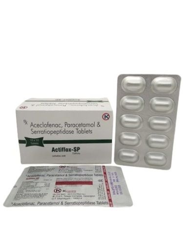 Aceclofenac And Paracetamol Tablets Age Group: Adult