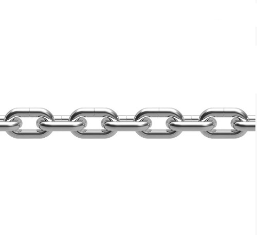 Stainless Steel Link Chain - 1 Meter x 1.5 Inch | Polished, Rust-Proof, Durable for Agriculture and Sports Fields