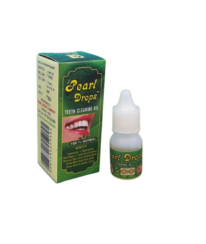 100% Herbal Tooth Cleaning Oil For Relief From Gum Problems - Fragrance Oil Formulation | Stain Removal, Teeth Whitening, Gum Care