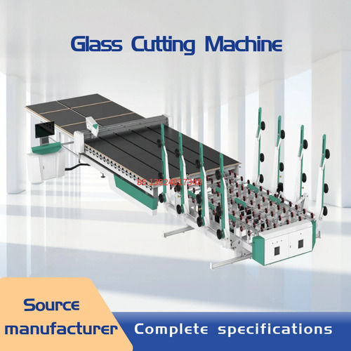 Gray Fully Automatic Glass Cnc Cutting Machine