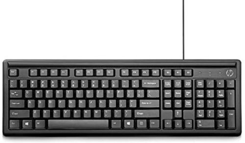 Black Computer Wired Keyboard