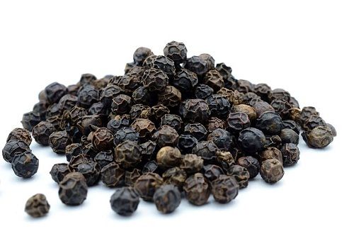 Dried And Spicy Fresh Whole Round Black Pepper Grade: Mg-2 -550Lt