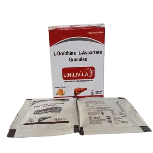 L-Ornithine L-Aspartate Granules - Physical Form: Powder