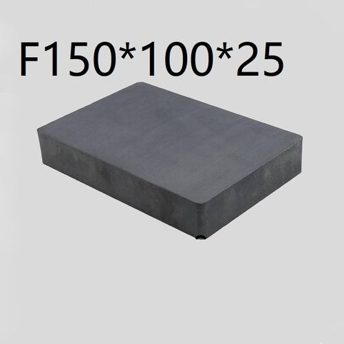 Tablets Black Ferrite Block And Disc Permanent Magnet For Industrial Uses