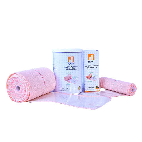 10cm X4/6m Stretched Length Elastic Adhesive Bandage