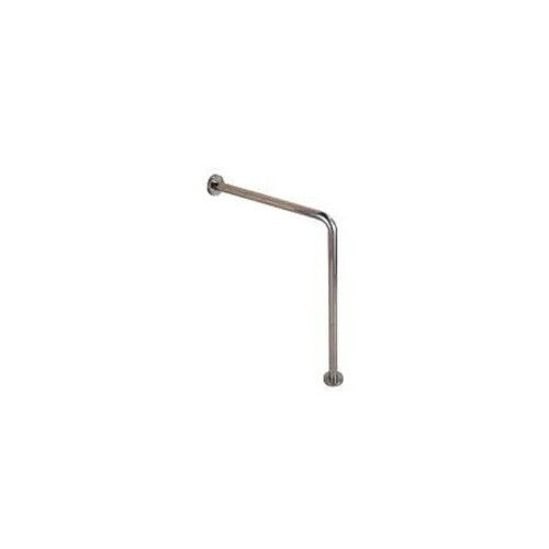 Chrome Veer Wall To Floor Stainless Steel Grab Bar