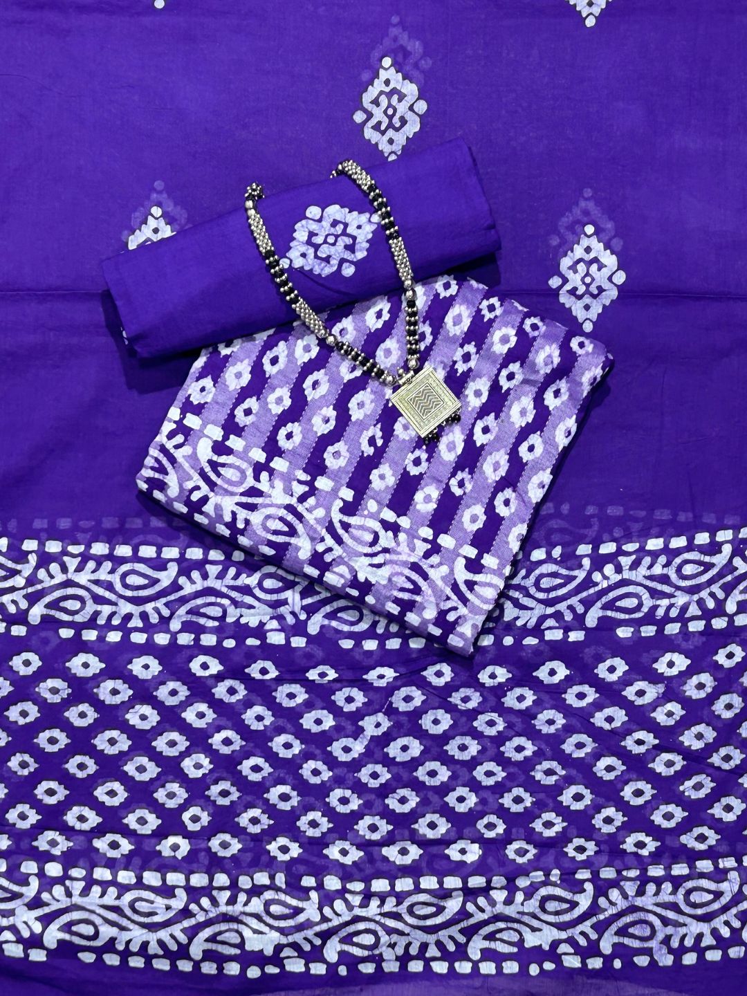 Womens Party Wear Cotton Dresses - Design: Batik