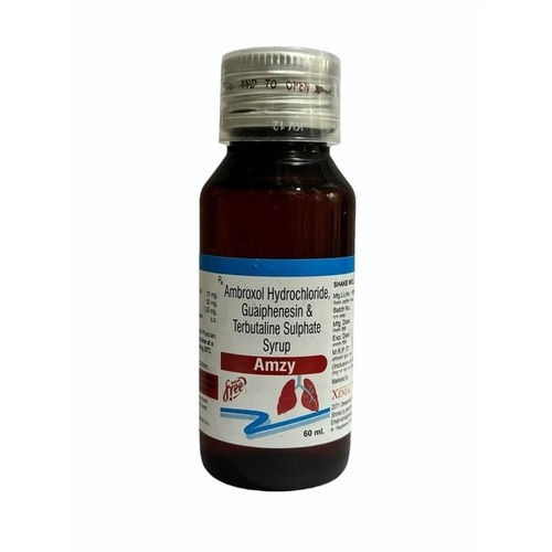 Ambroxol Hydrochloride Guaiphenesin & Terbutaline Sulphate Syrup 60 Ml