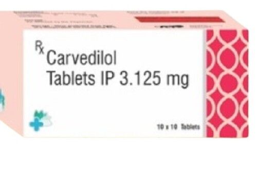 Carvedilol Tablet Ip 3.125 Mg