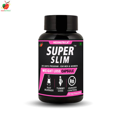 Super Slim 30 Veg Weight Loss Ayurvedic Capsules