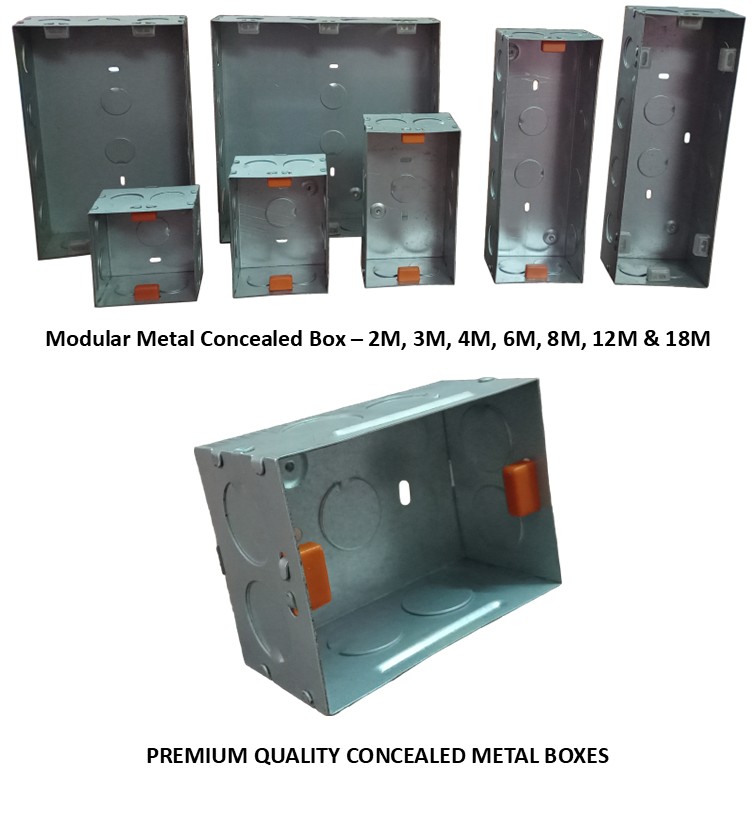 Concealed Modular Boxes