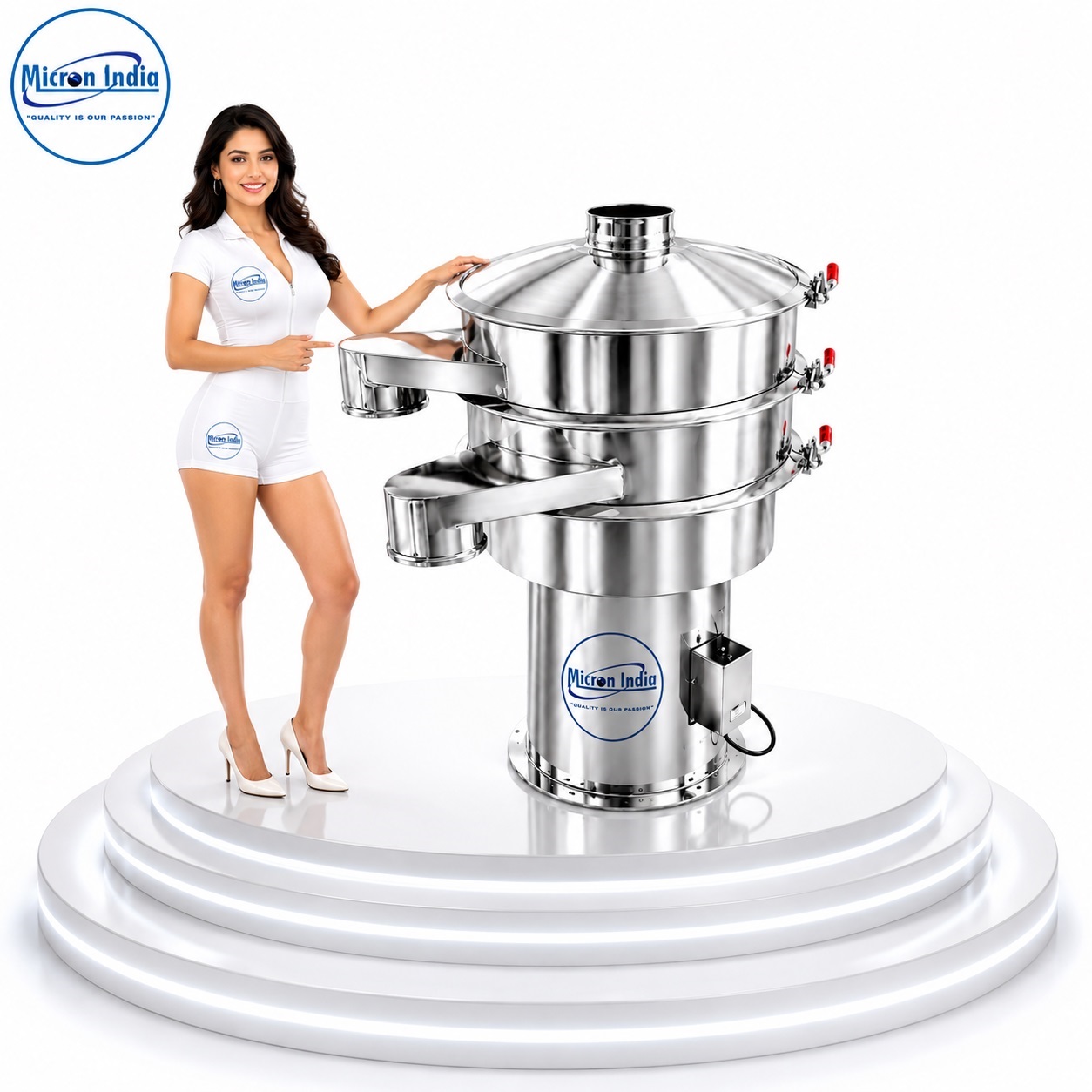 Vibro Sifter - Capacity: 50 Kg/Hr