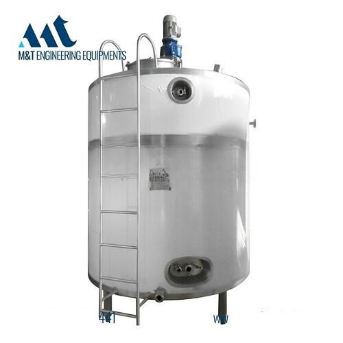 Vertical Milk Storage Tank