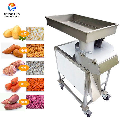 radish and potato dicing machine