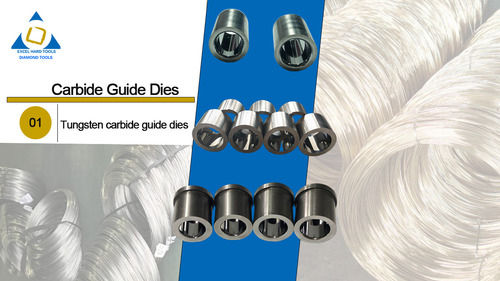 Precision Inner Polished Tungsten Carbide Wire Guide Dies For Wire Guiding - Color: Silver