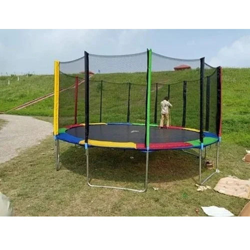 16/16 Feet Trampoline Jumping Jhula - Application Areas: Outdoor Games