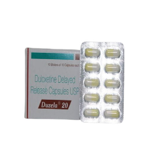 Duzela Capsule (Duloxetine) - Color: Yellow