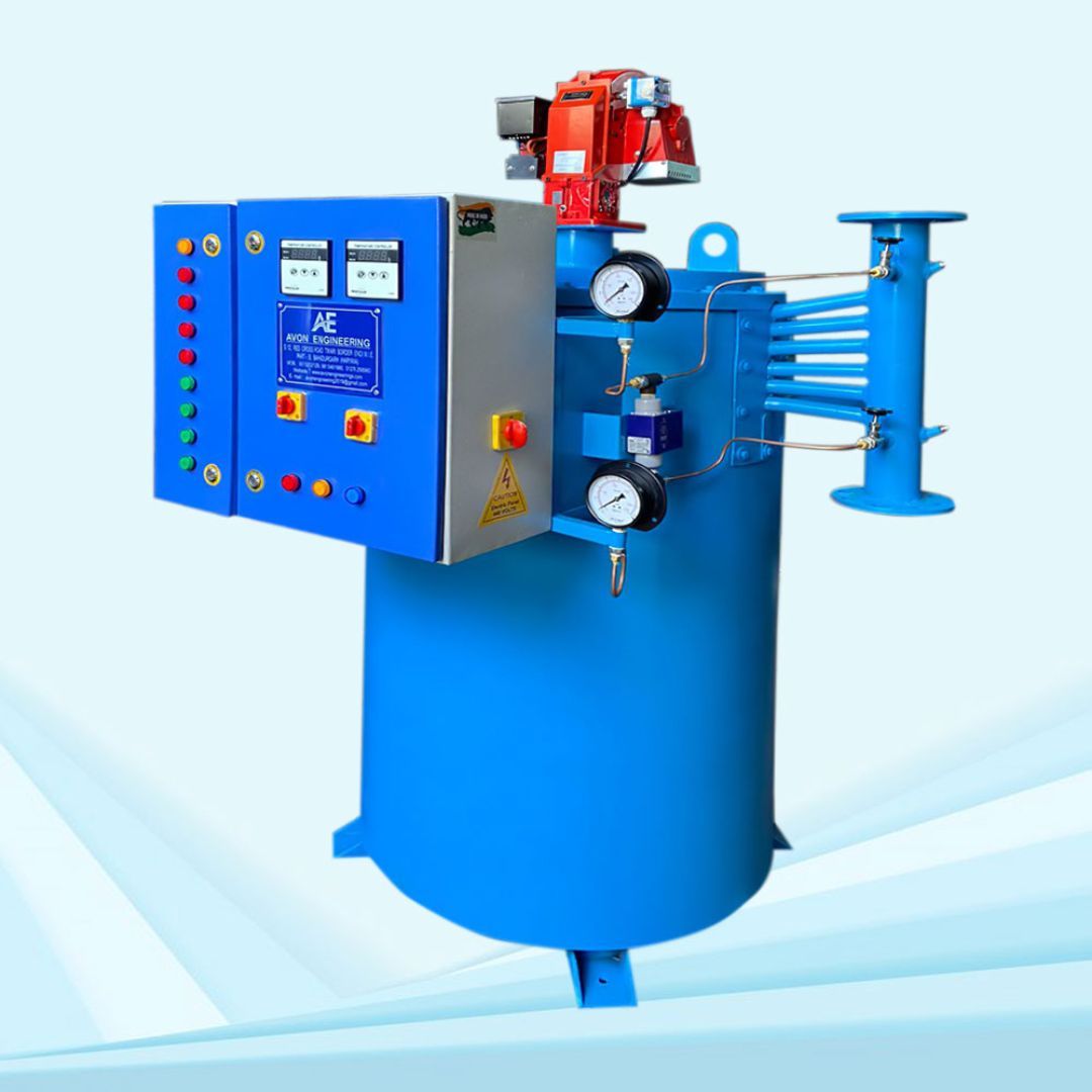 Diesel Fired Thermic Fluid Heater - Color: Blue