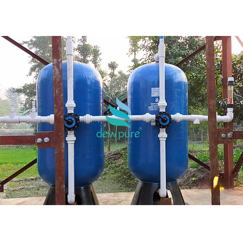 Fluoride Removal Filter - Stainless Steel, Cylindrical Shape | Durable, Long-Lasting, Low Maintenance, Safe & Reliable Water Treatment Solution