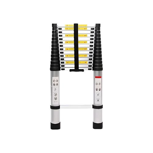 Inaithiram ATL60M195F15S Foldable Aluminium Telescopic Ladder 150kg Capacity with 15 Steps