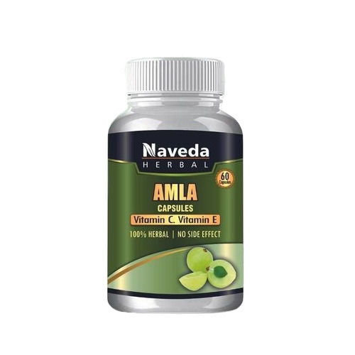 Vitamin C Vitamin E 100 % Herbal No Side Effect Amla Capsules