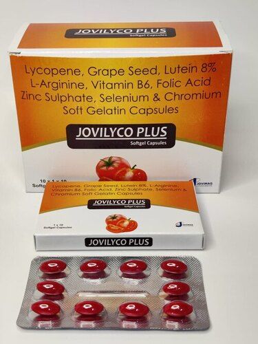 Jovilyco Plus Lycopene Grape Seed L-Arginine Softgel Capsules