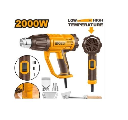 INGCO HG200047 Heat Gun with Adjustable Temperature control