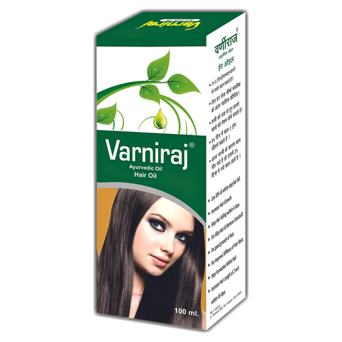 Varniraj Ayurvedic Hair Fall Oil (100 Ml) - Color: Green