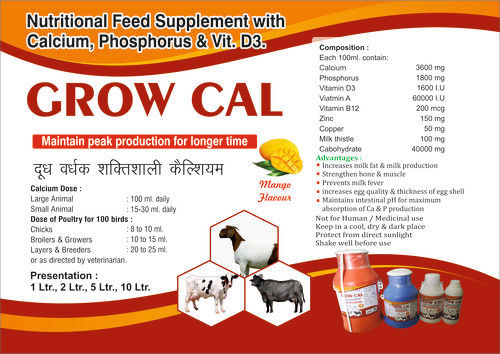 Grow Cal Nutritional Feed Supplement