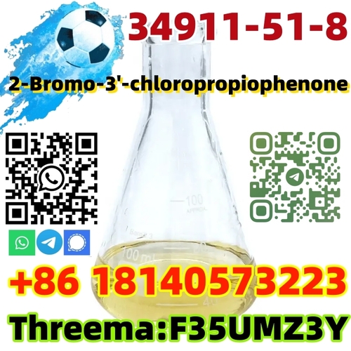 Buy Manufacturer High Quality CAS 34911-51-8 2-Bromo-3'-chloropropiophen with Safe Delivery