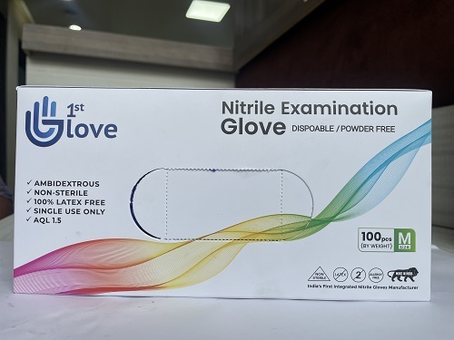 Disposable Nitrile Gloves - Full Finger Powder Free Size: XS-XXL | Color Options: Cobalt Blue Orange Black White Key Features: Food Industrial Medical Grade Recyclable