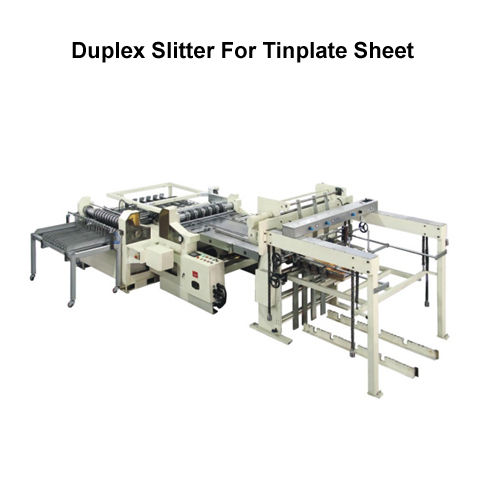 Duplex Slitter Automatic Metal Tinplate Cutting Slitting Machine