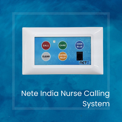 Wireless Nurse Calling System - Color: Whtie With Blue