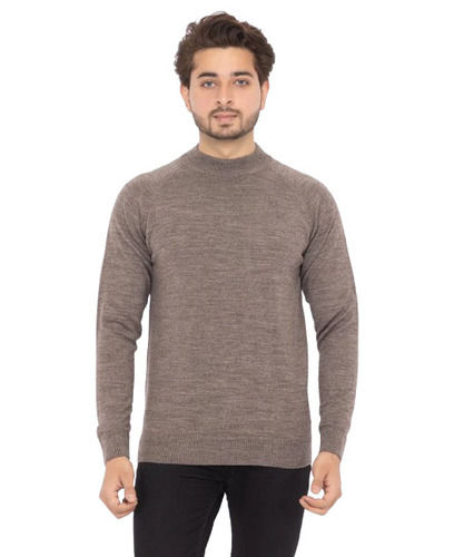 Mens T-Neck Pullover - Color: Rust