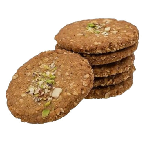 Kesar Badam Pista Cookies 300g - Fat Content (%): 18.2 Percentage ( % )