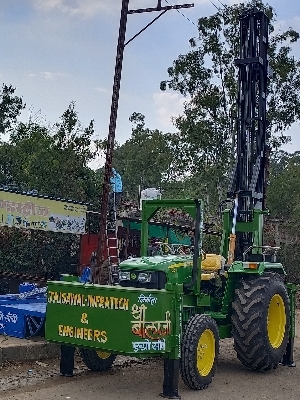Tractor Mounted Piling Machine