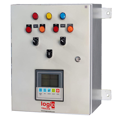 VFD Pressure Booster Panel - Metal, White Finish | Intelligent Pump Controller, Energy Efficient, 1-Year Warranty