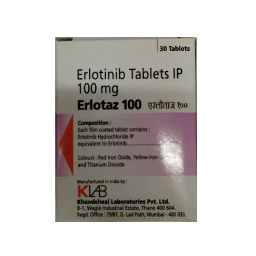 Erlotaz 100Mg Tablet - Origin: Chandigarh
