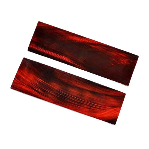 Buffalo Horn Strip - Color: Red