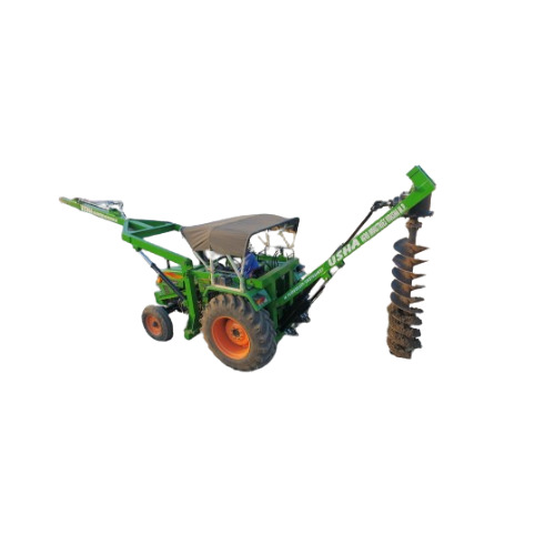 Industrial Pole Erection Machine - Color: Multi Color
